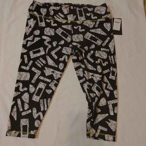 Pink Lotus Yoga Pants / Leggings